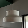1144940-3 2 ceiling pendants, "Bumling" Atelje Lyktan, white