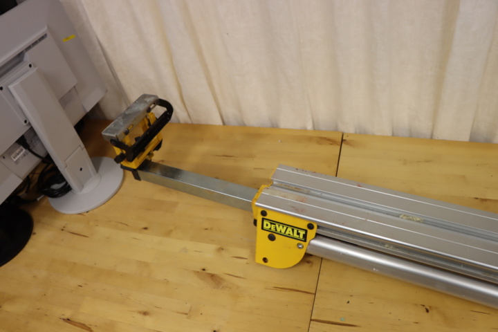 1139934-12 Festool KS60E Miter Saw with Dewalt Saw Bench