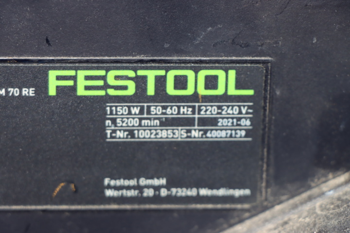 1139935-5 Festool SYM70RE band saw