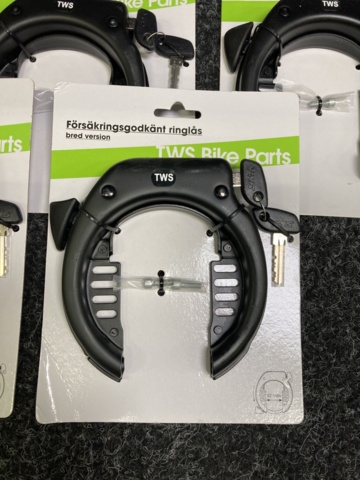 1158623-2 5 bicycle locks TWS Bike Parts