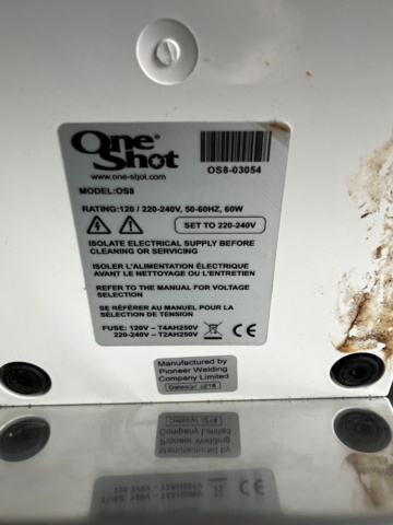 1144960-5 Capsule ice cream machine, Il Primo, "One shot"