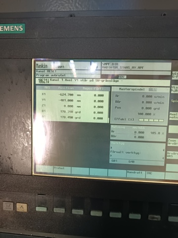 1120919-9 Chiron CNC FZ18W High speed