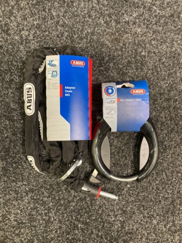 1158633-1 Frame lock ABUS Pro Shield 5850 incl. lock chain 6KS