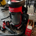 1144995-11 Backpack vacuum cleaner, Milwaukee M18 FBPV with battery and accessories