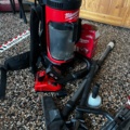 1144995-12 Backpack vacuum cleaner, Milwaukee M18 FBPV with battery and accessories