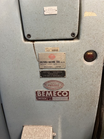 1065036-27 Mill Bemeco Shizuoka VHR-G