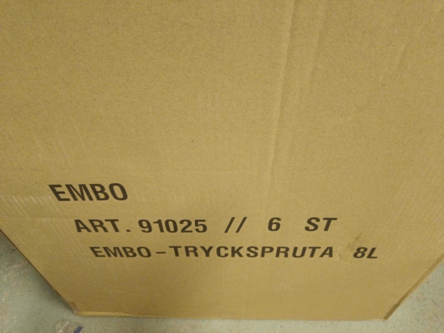 1000242-2 Parti med handsprutor och trycksprutor