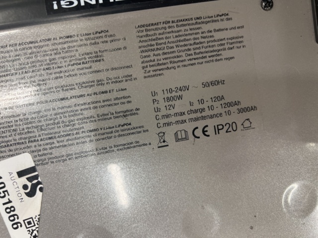 1051866-3 Battery charger Electromem Flashmem 120