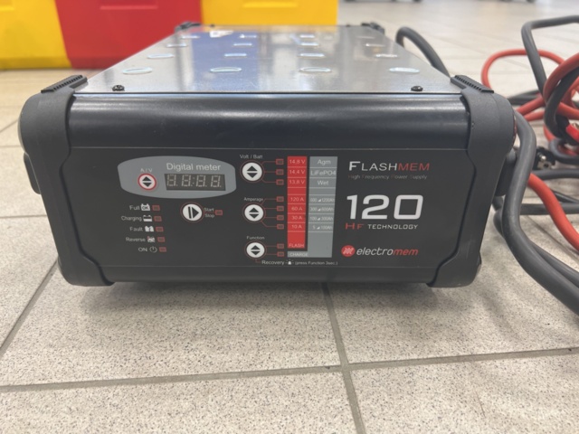 1051866-4 Battery charger Electromem Flashmem 120