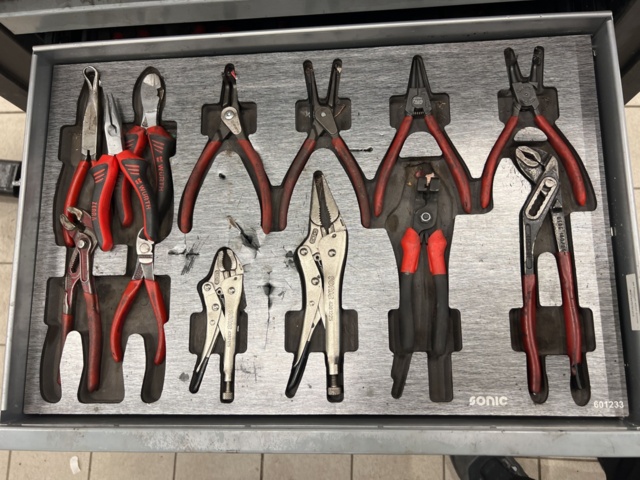 1051864-6 Tool Cart with Contents - Sonic S9