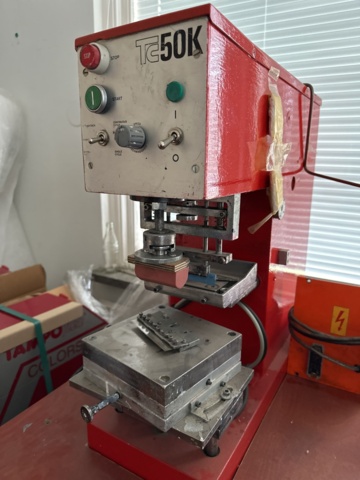 1065032-9 Tampon printing machine TCD Tamponcolor TC50K - 1980