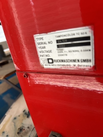 1065032-11 Tampon printing machine TCD Tamponcolor TC50K - 1980