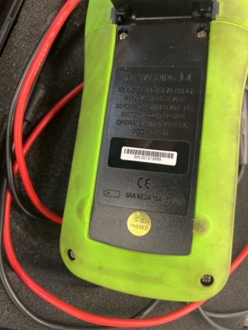 1051897-3 Multimeter & insulation tester Elma DT5500A