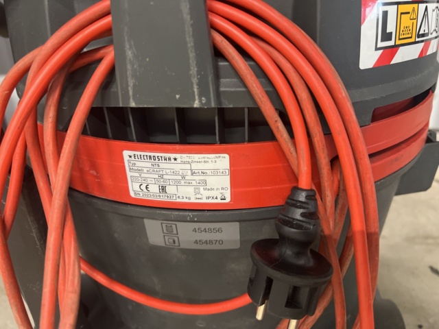 1051932-7 Workbench, vacuum cleaner, polishing machine and consumables