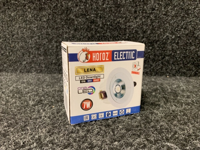 1161689-1 3 st Downlight LED Horoz Electric 7W