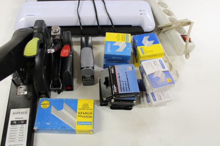 1150766-3 Laminating machines, staplers and staples