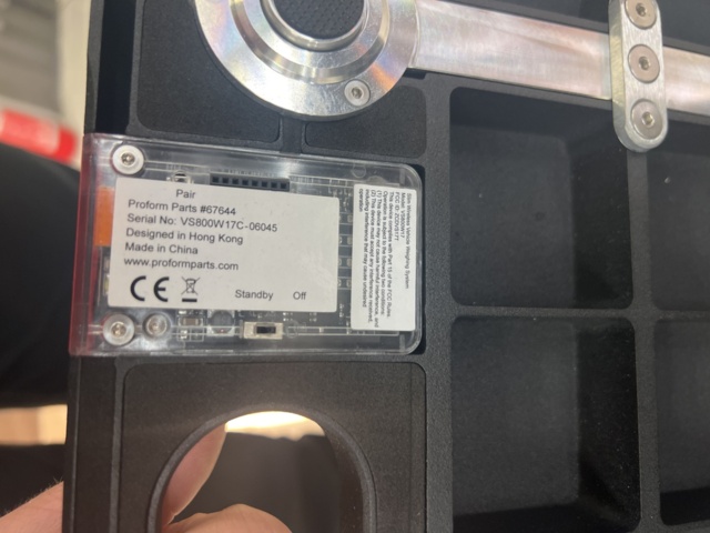 1051954-5 Portabel bilvåg Proform VS800W17/67644