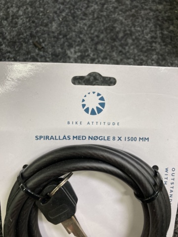 1162907-2 10 bike locks Bike Attitude 8x1500 mm