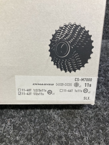 1162931-2 Växelkassett Shimano SLX CS-M7000, 11s, 11-42T