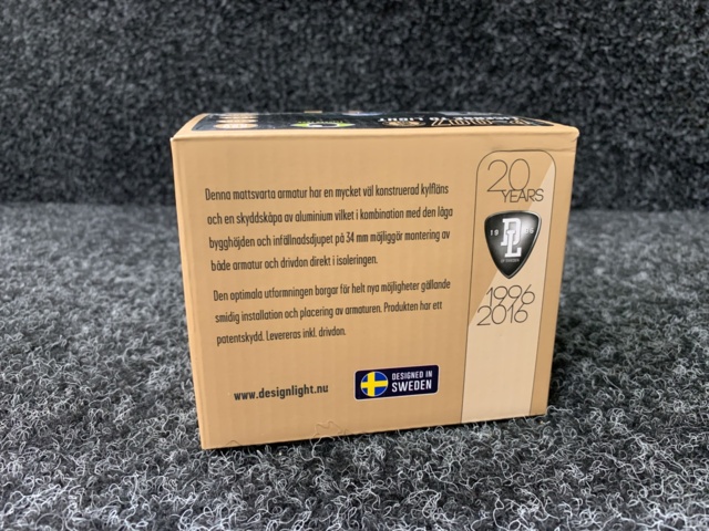 1162850-4 3 st Downlight Designlight P-0007 LED