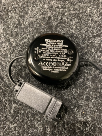 1162850-8 3 st Downlight Designlight P-0007 LED