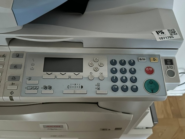 1071785-4 Printer Ricoh Aficio MP 161SPF