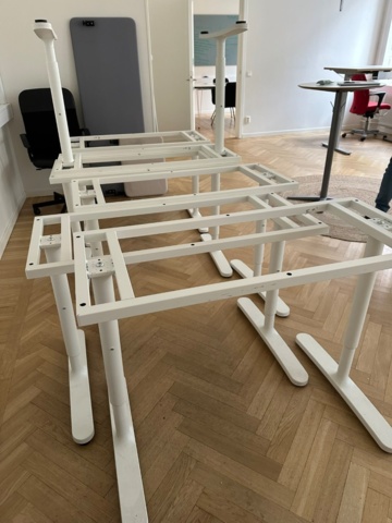 1071786-2 6 desk pads Bekant Ikea