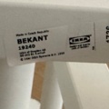 1071786-3 6 desk pads Bekant Ikea