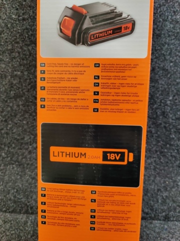 1163566-5 Grensåg Black & Decker GPC1820L20-QW 18V