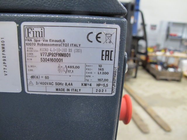 1159383-4 Screw compressor FINI