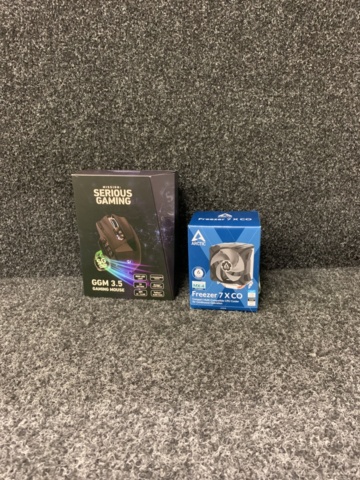 1097438-3 Gaming mouse Mission SG GGM 3.5 & CPU cooler Arctic Freezer 7 X CO