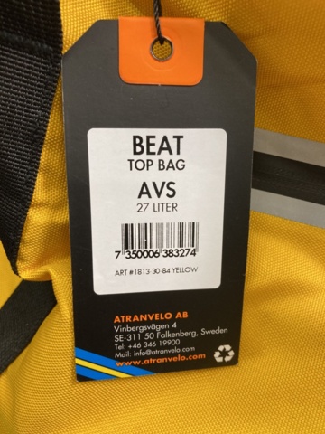 1163001-4 Bicycle bag Atran Velo Beat AVS 27L