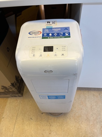 1131936-1 Portable AC with exhaust air hose - Argo Relax Style