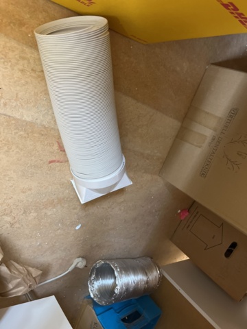 1131936-5 Portable AC with exhaust air hose - Argo Relax Style