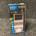 1128640-3 5 solar powered LED wall lamps with sensors