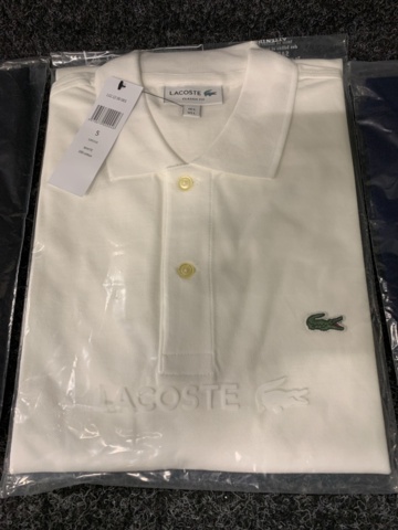 1128695-4 2 polo shirts Lacoste, Size L