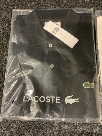 1128696-3 2 polo shirts Lacoste, Size S