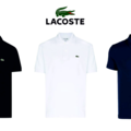 1128692-1 3 polo shirts Lacoste, Size S