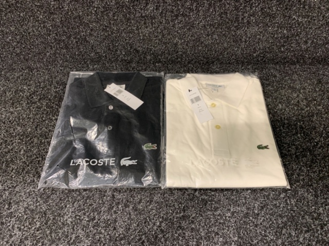 1128699-2 2 polo shirts Lacoste, Size S