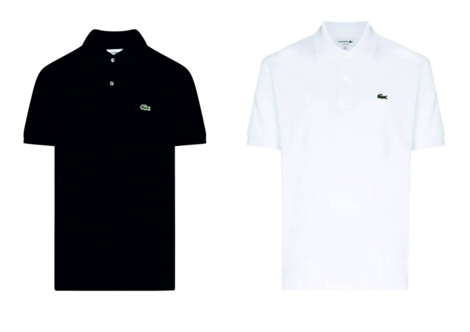 1128701-1 2 polo shirts Lacoste, Size M