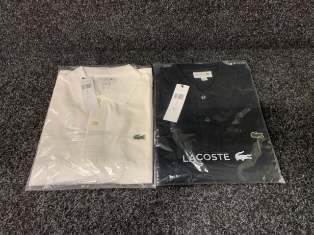 1128701-2 2 polo shirts Lacoste, Size M