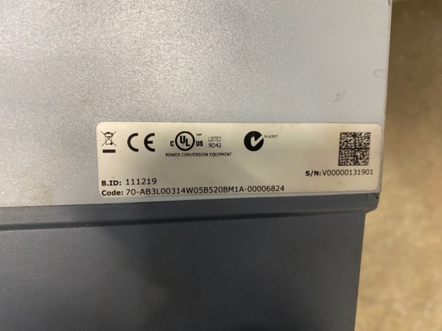 1165129-15 Welding extraction system Nederman Filtermax DFO80