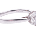 1165121-7 Ring 18K White Gold with Brilliant Cut Diamond approx 1.25 ct