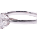 1165121-9 Ring 18K White Gold with Brilliant Cut Diamond approx 1.25 ct