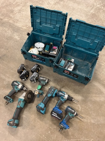 1001317-1 Electric hand tools Makita - 6 pcs