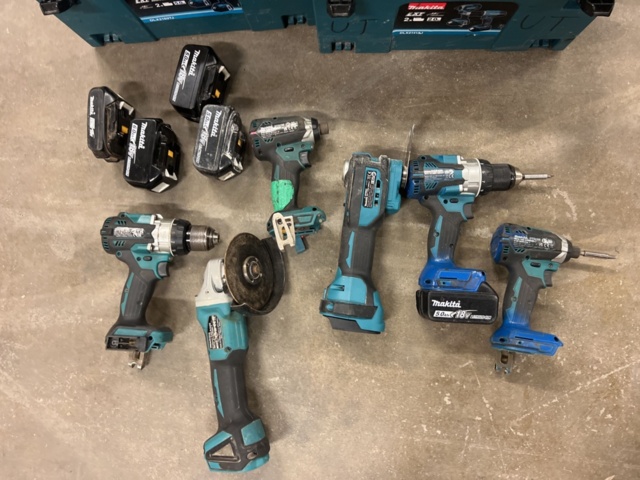 1001317-10 Electric hand tools Makita - 6 pcs