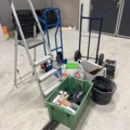 1001341-1 Wheelbarrow, stair climber, ladder and more