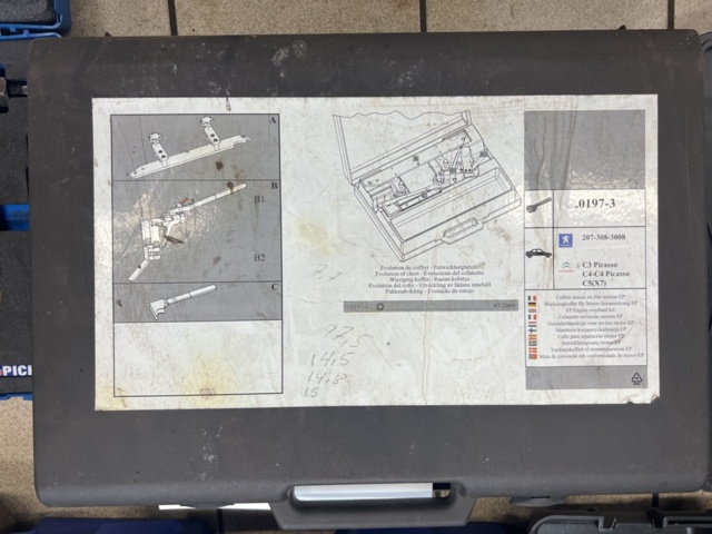 1164084-20 Various special tools Citroën Peugeot etc