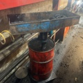 1164100-1 Waste oil drum, gearbox lift & work stand