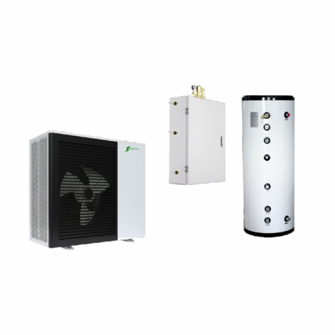 1164807-1 Air-water heat pump Valdemar 8.4 kW incl. Plug 'n Play module & hot water tank